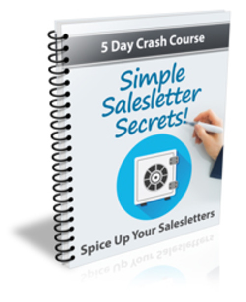 Product picture Simple Saleletter Secrets eCourse